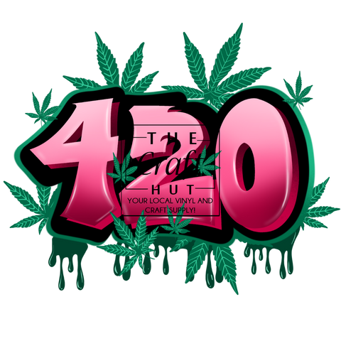 Cannabis DTF- 420 (Pink)