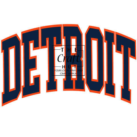 Tigers DTF - Detroit Logo (Adult)