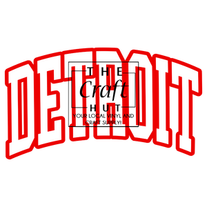 Red Wings DTF - Detroit Red and White Logo