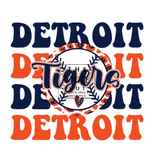 Tigers DTF- Detroit Repeat