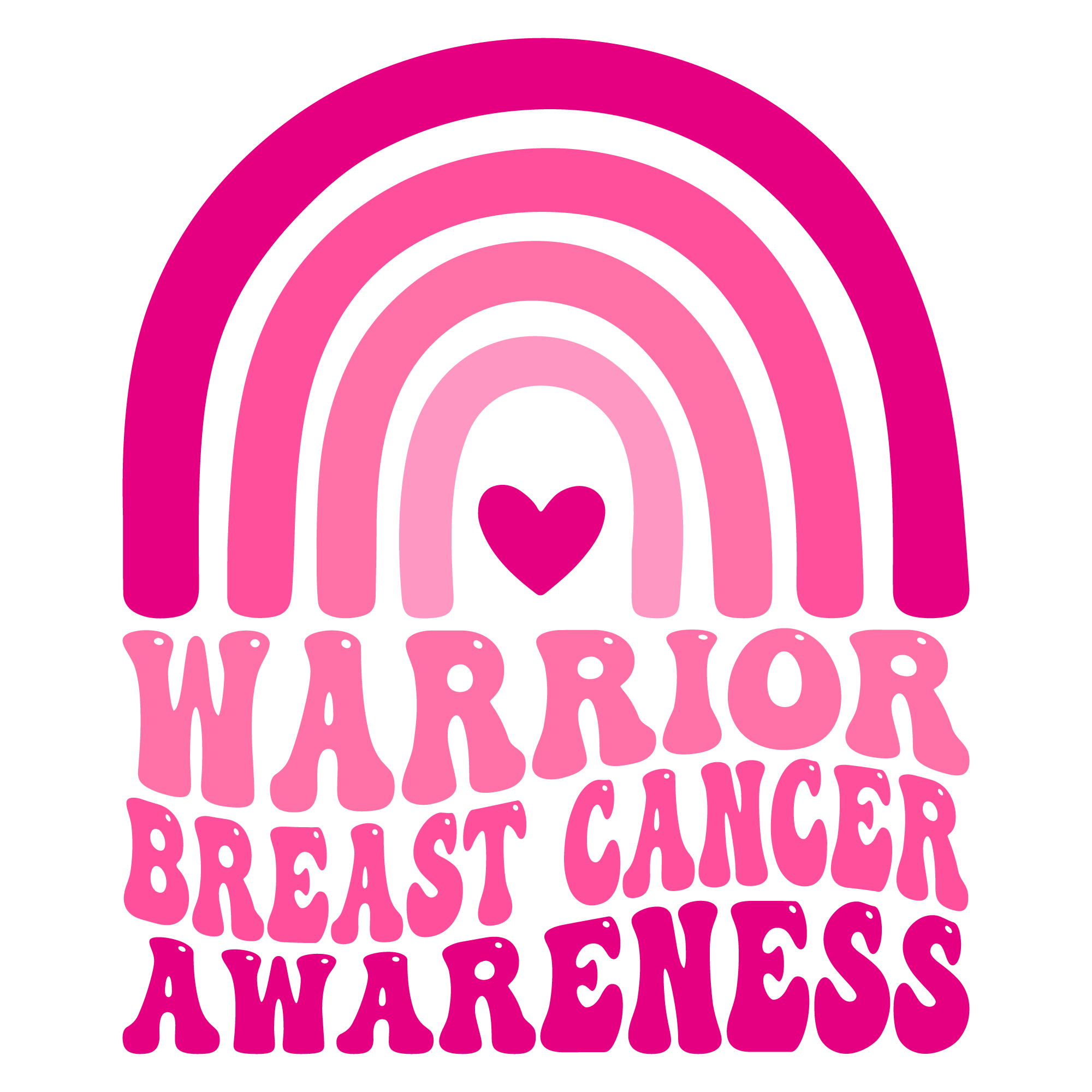 DECAL- Warrior Breast Cancer Awareness