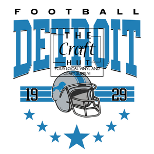 Football Detroit - Adult DTF Transfer