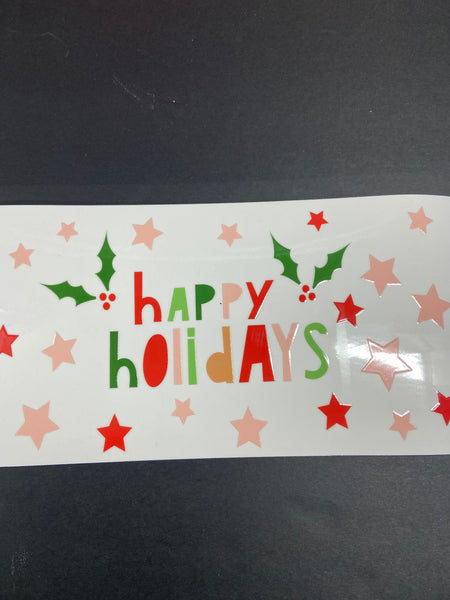 UV DTF WRAP - Christmas