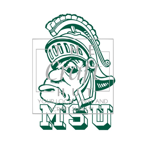 College DTF Transfer - Sparty MSU