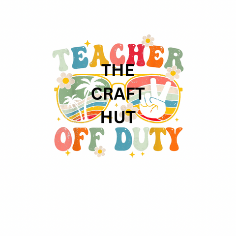 DECAL - Teacher Off Duty