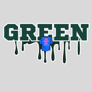 College Football DTF Transfer - MSU - Bleed Green
