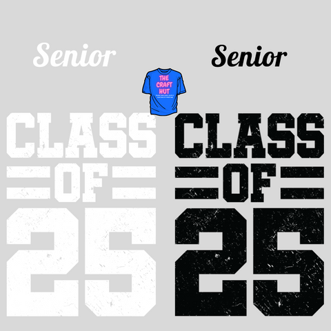Graduation DTF Transfer - Class of 25 (Front and Back)
