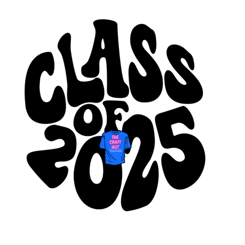 Graduation DTF Transfer - Round Class of 2025