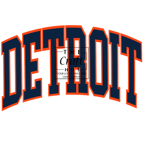Tigers DTF - Detroit Logo