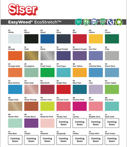 NEW - Siser Eco Stretch