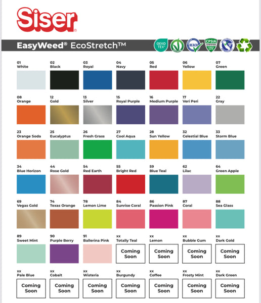 NEW - Siser Eco Stretch