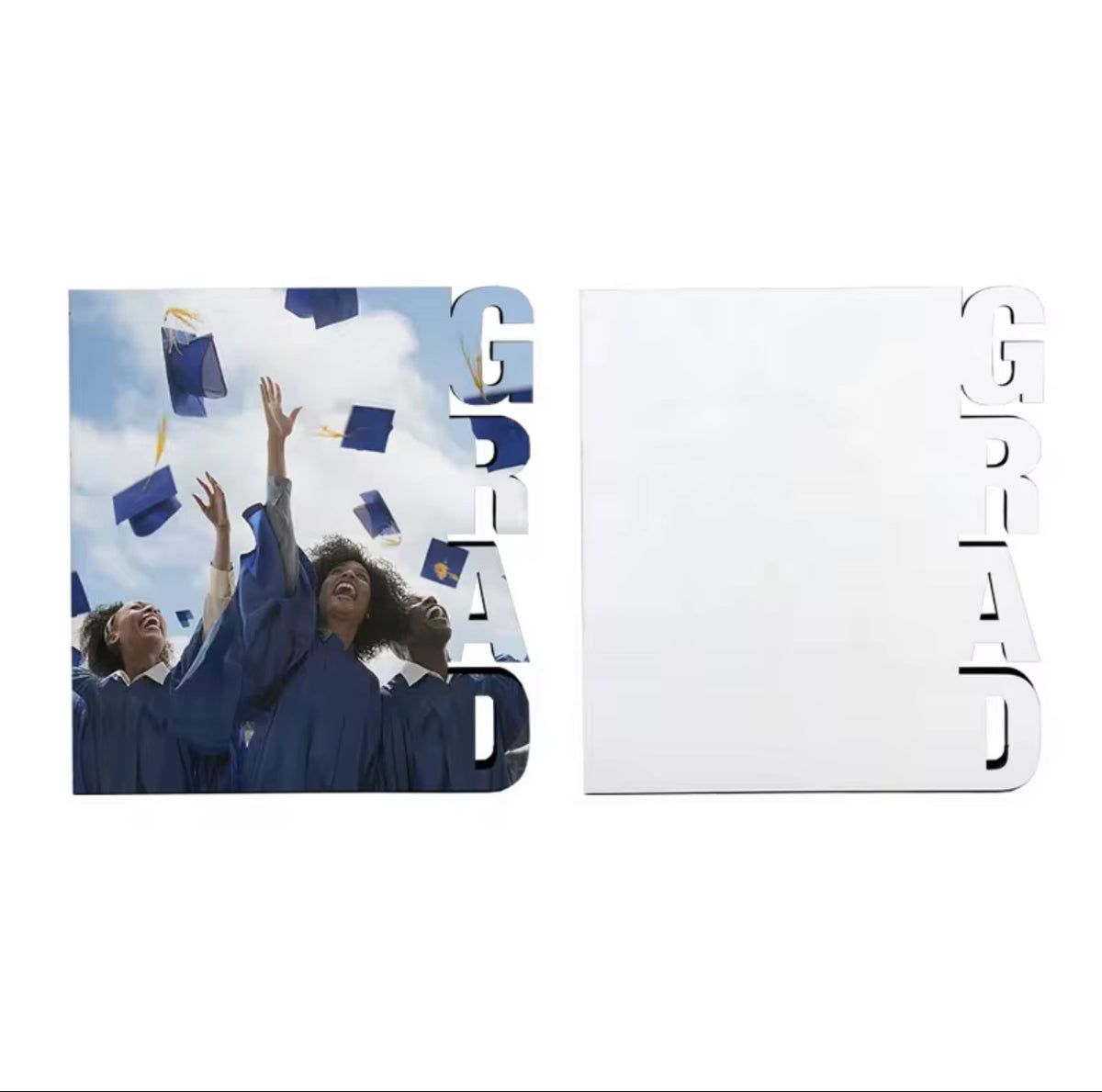 Graduation Sublimation Frame - MDF Sublimation Grad Picture – The Craft ...