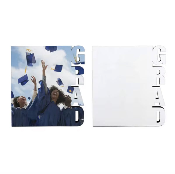 Graduation Sublimation Frame - MDF Sublimation Grad Picture