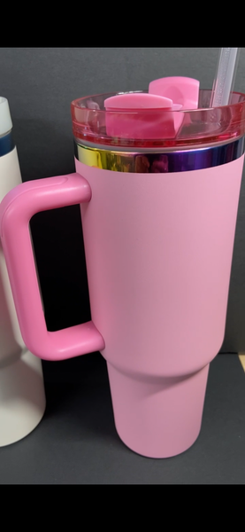 Rainbow Plated 40oz Tumbler