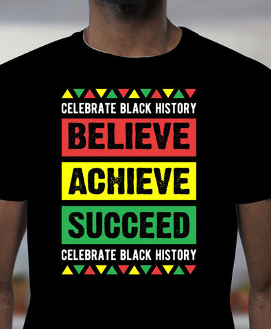 Black History DTF TRANSFER-Celebrate Black History
