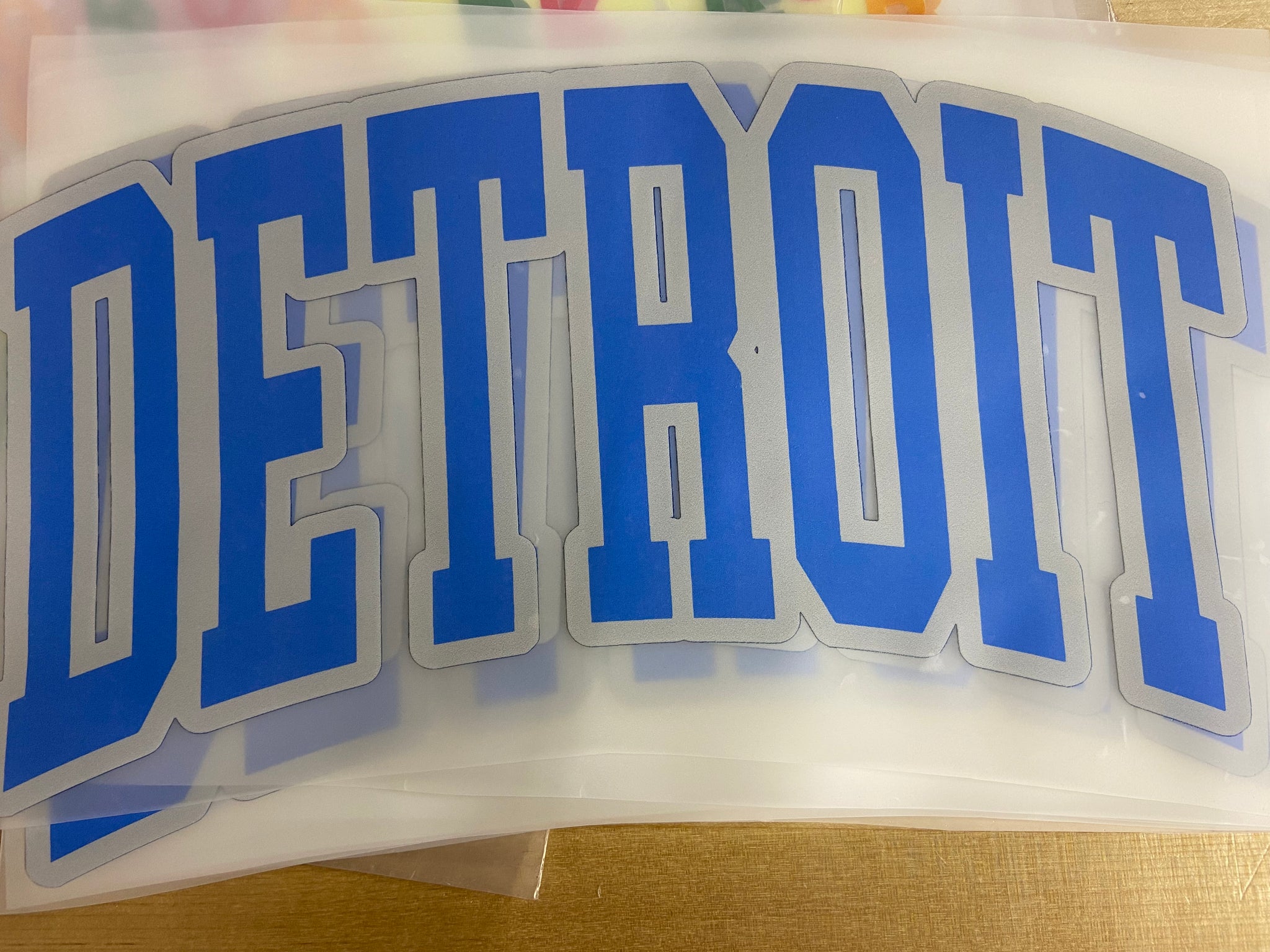 LIONS DTF - VARSITY LETTERS DETROIT – The Craft Hut SCS