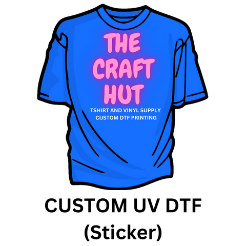 Custom UV DTF Sticker