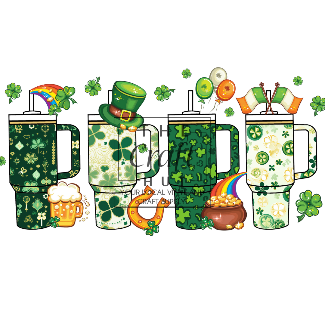 St Patrick DTF Transfer - Tumblers St Patty (Adult)