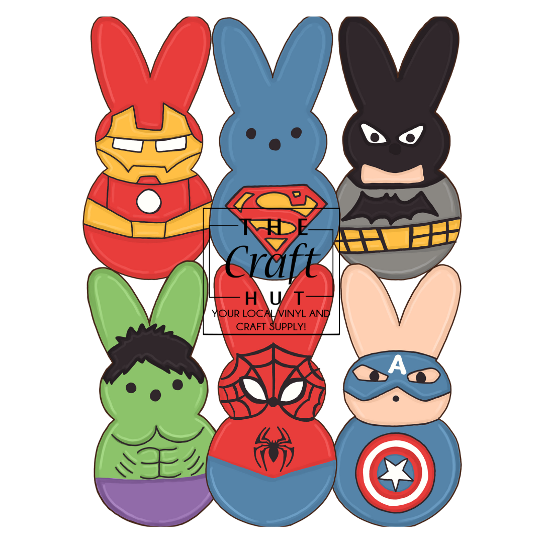 Easter DTF Transfer - Super Peeps (Youth)