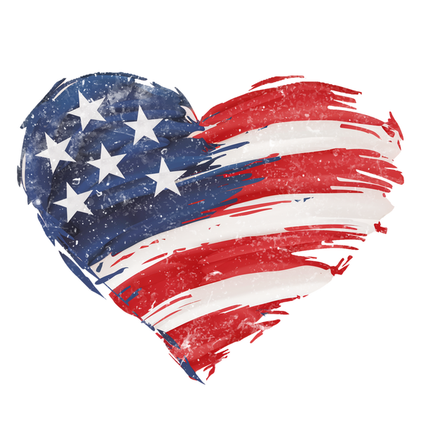 Patriotic DTF-  Patriotic Hat Size DTF