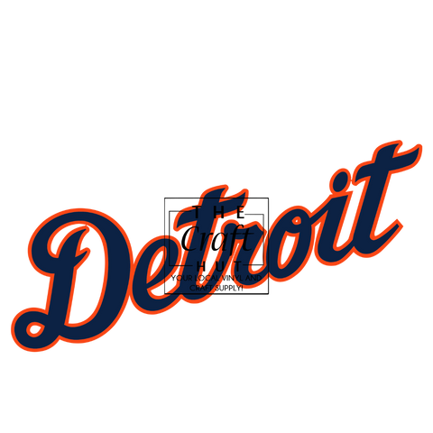 Tigers DTF - Detroit Tigers Logo