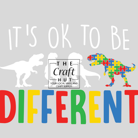 Autism Awareness DTF - Dino Different