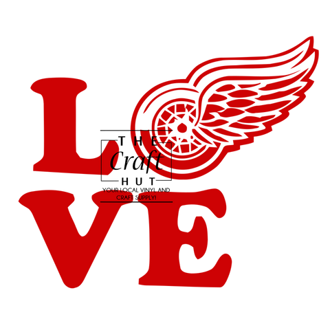 Red Wings DTF - LOVE