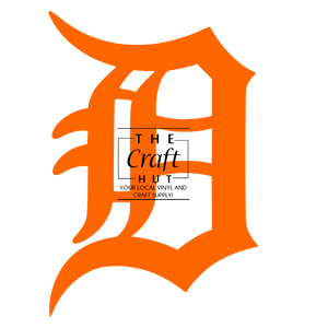 Tigers DTF - Old English D (orange)