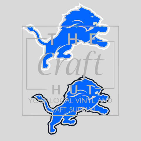 Lions DTF Transfer - Lions Logo (Pocket)