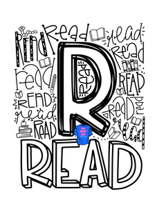 Reading Month DTF Trasnfer - Read Typography