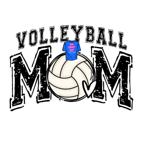 Mothers Day DTF Transfer - Volleyball Mom