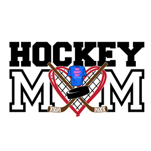 Mothers Day DTF Transfer - Hockey Mom