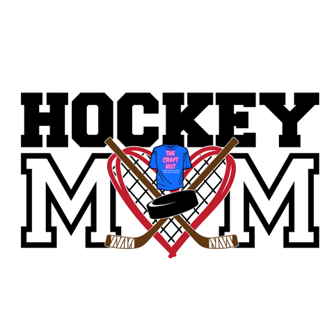 Mothers Day DTF Transfer - Hockey Mom