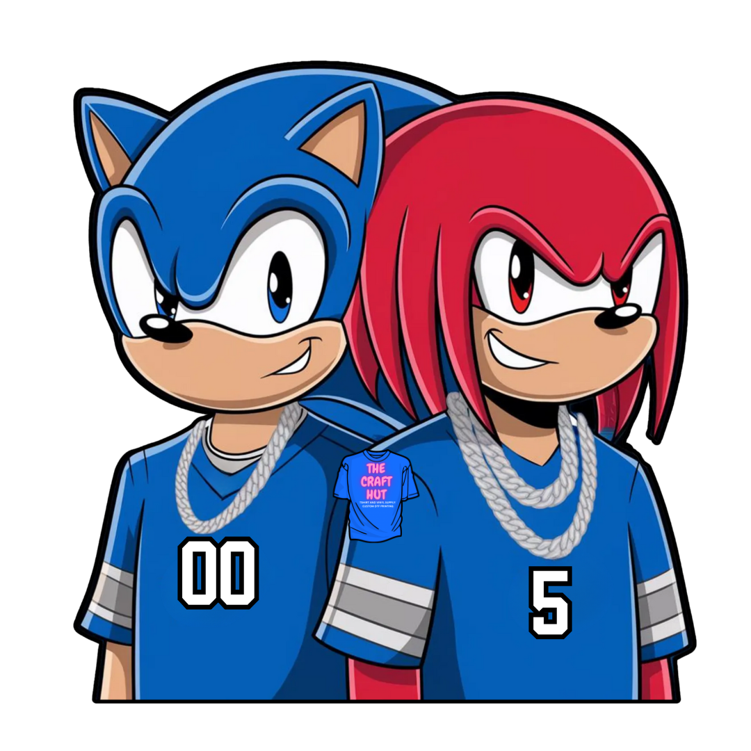 Lions DTF Transfer - Hedgehogs - Gibbs and Montgomery 2