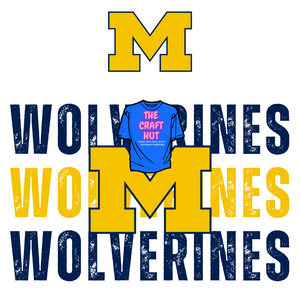 College Football DTF Transfer - Wolverines Repeat W/Pocket