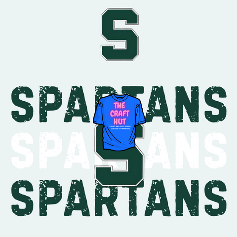 College Football DTF Transfer - Spartans Repeat W/ Pocket