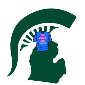 College Football DTF Transfer - Michigan State Michigan W/ Helmet