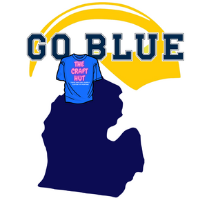 College Football DTF Transfer - Go Blue Michigan