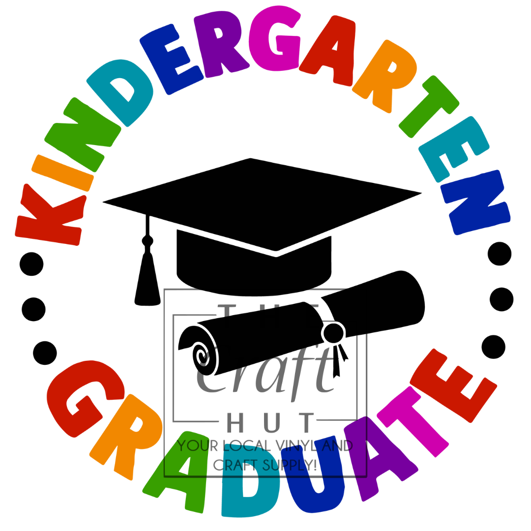Graduation DTF - Kindergarten Graduate