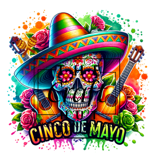Cinco De Mayo DTF - Cinco Skull