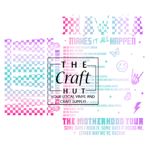 Mothers Day DTF - Mama Tour Front and Back Set