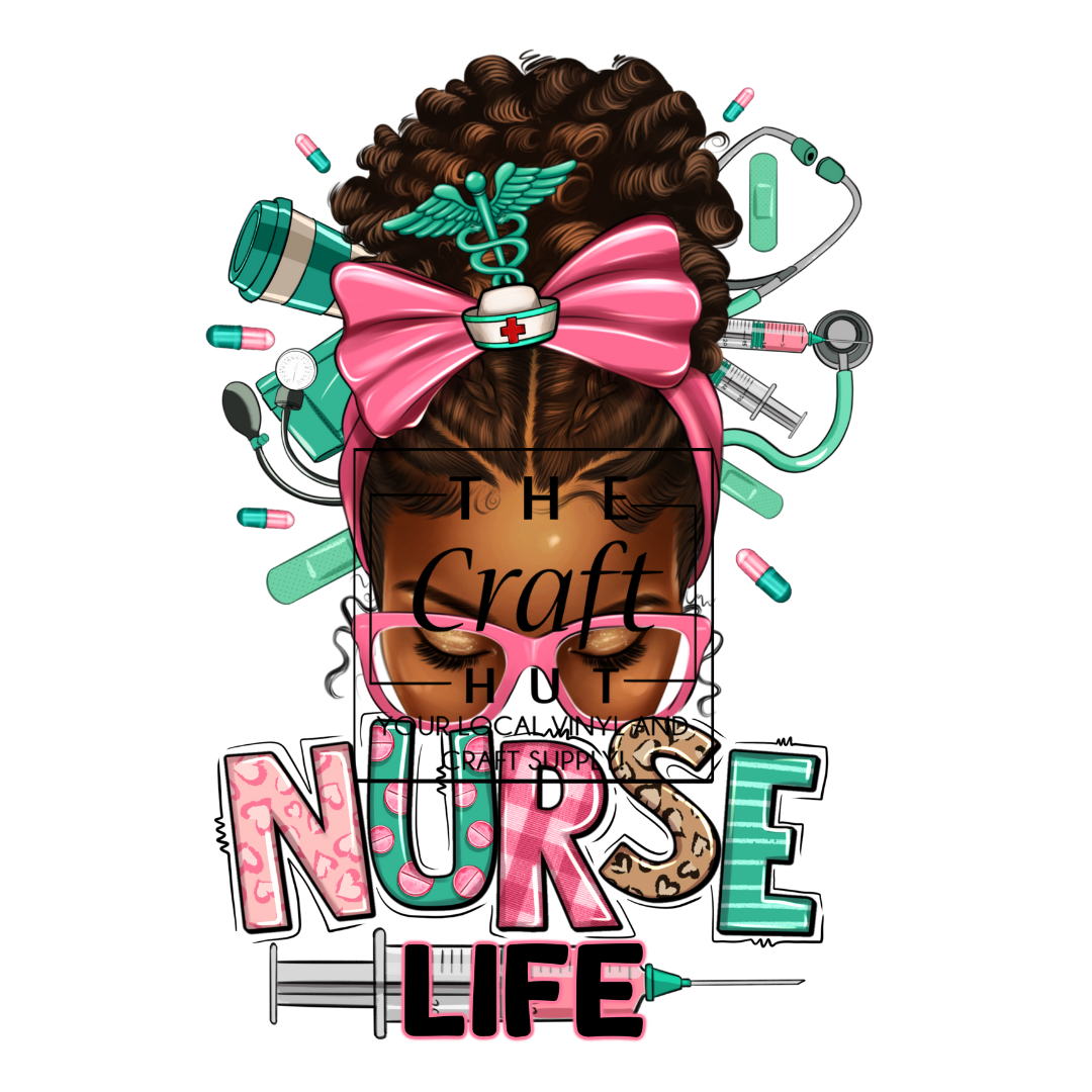 DECAL-Nurse Life Head