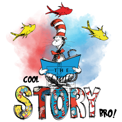 Reading Month DTF- Cool Story Bro (Youth)