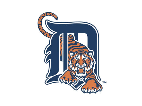 DECAL- D with Tiger