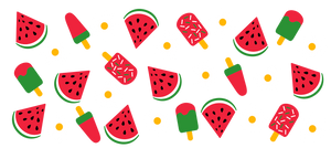 UV DTF WRAP-Watermelons and popsicles