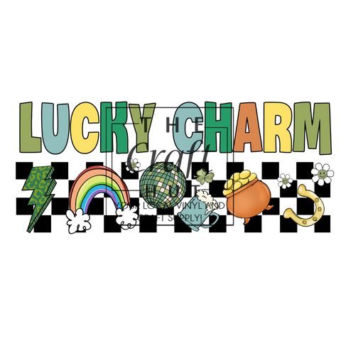 St Patrick DTF Transfer - Lucky Charm (Adult)