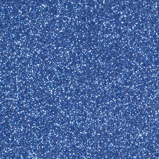 True Blue Glitter HTV