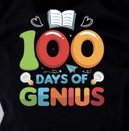 100 Days Of Genius - DTF Transfer