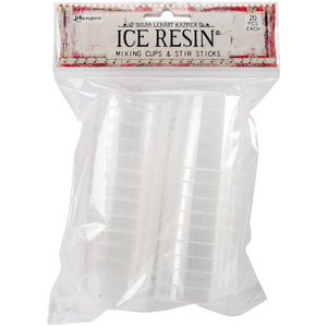 Ice Resin Mixing Cups & Stir Sticks 20/Pkg – The Craft Hut SCS