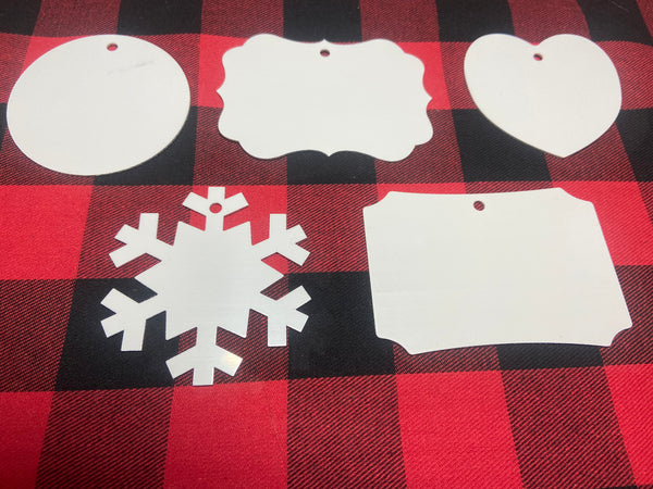 Aluminum Sublimation Ornaments